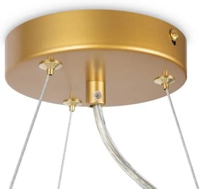 Maytoni MOD545PL-11G - Csillár zsinóron DALLAS 11xG9/28W/230V réz