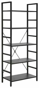 Minto polcrendszer, 5 polc, fekete