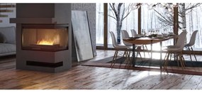 InFire - BIO kandalló 8x50 cm 3kW fekete