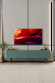 Capella TV-állvány, zöld, 180 cm