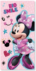 Disney Minnie törölköző fürdőlepedő smile 70x137cm (Fast Dry)