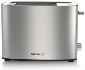Niceboy ION Cruncher C4 - Kenyérpirító két lyukkal és pörkölővel 850W/230V rozsdamentes