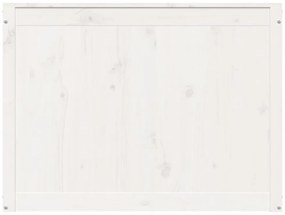 fehér tömör fenyőfa szennyestartó láda 88,5 x 44 x 66 cm