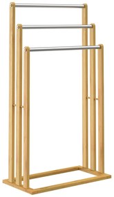 Casaria® Bambusz törölközőtartó
