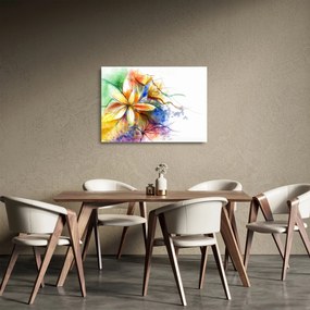Kép - Virág (üvegen) (70x50 cm)
