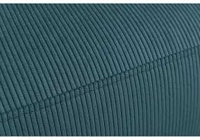 Kék bársony sarokkanapé Enjoy – Bobochic Paris