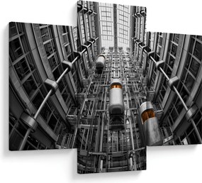 Lift az épületben képe (90x60 cm)