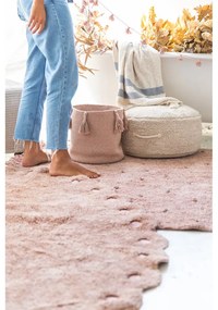 Textil tárolókosár ø 30x30 cm Woody – Lorena Canals