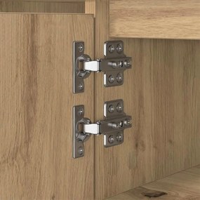 vidaXL Dohányzóasztal Artisan tölgy 104 x 60 x 35 cm Faanyag