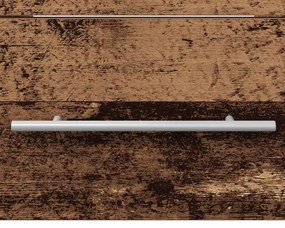 vidaXL Mosdókagyló szekrény fiókkal Öreg fa 38,5 x 41 x 48 cm Faanyag