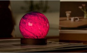 Sötét natúr színű USB fénydekoráció ø 8 cm Galaxy Breeze – Gingko