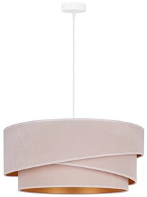 Duolla - Csillár zsinóron KOBO 1xE27/15W/230V átm. 45 cm krémes/arany 600156