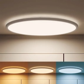 Philips-LED Dimmelhető mennyezeti lámpa SUPERSLIM LED/32W/230V 2700-6500K Wi-Fi