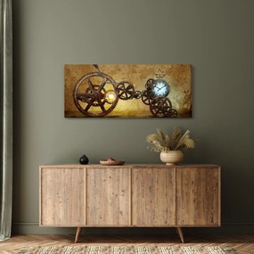 Kép a történelmi óramozgásokról (120x50 cm)