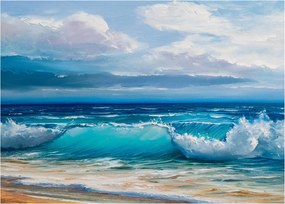 Kép - tengeri hullámok (70x50 cm)