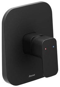 Ravak X070159 - FREE falba süllyeszthető zuhanycsaptelep, fekete