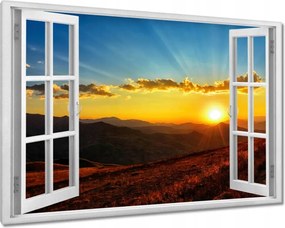 Vászonkép 90x60 Gyönyörű naplemente