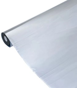 ezüst PVC tükröző statikus napsugárzás elleni fólia 90 x1000 cm