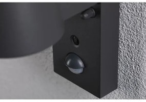 Paulmann 94714 - LED/6W IP44 Kültéri fali lámpa érzékelővel CAPERA 230V