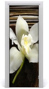 Ajtóposzter öntapadós Orchidea 85x205 cm