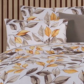 4Home Autumn Leaves pamut ágyneműhuzat, 140 x 200 cm, 70 x 90 cm