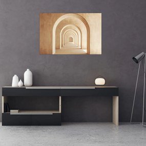 Kép - Bézs átjáró (90x60 cm)