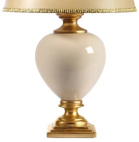 ONLI - Asztali lámpa AMADEUS 1xE27/15W/230V 72 cm bézs/arany