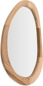 Fali tükör tömörfa kerettel 60x107 cm Selem – Kave Home