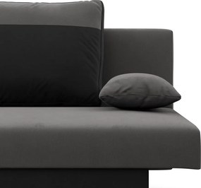 Sony kanapé, szövet anyag, hab töltet, szürke - fekete