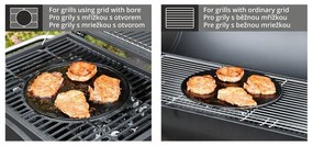 Öntöttvas grillező lap Litina - Cattara