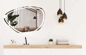 LED Tükör 70x100cm FOG