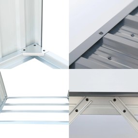 Furnigo Fatároló 154x163x89 cm - antracit