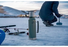 Zöld termosz bögrével 1 l – Stanley