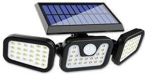 LED napelemes reflektor érzékelővel LED/15W/3,7V 2400 mAh IP54 4500K
