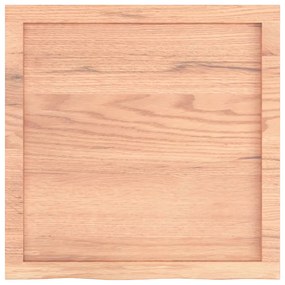 világosbarna kezelt tömör tölgyfa fali polc 60x60x(2-4) cm