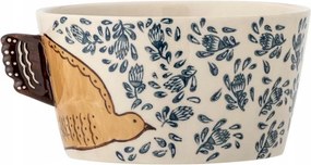 Bloomingville Hezha Tál 460 ml Madár Világos