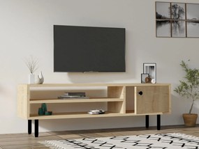 TV asztal/szekrény Lasupa (zafír tölgy) . Akció -22%. 1095534