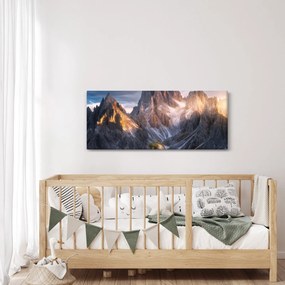 Kép - Hegyi panoráma (120x50 cm)