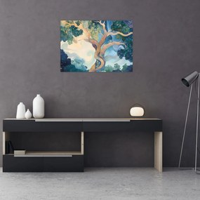 Kép – Kozmikus fa (70x50 cm)