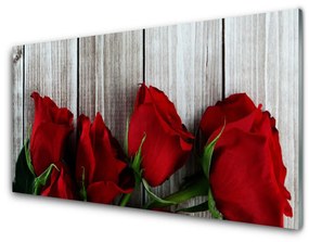 Akrilkép Rózsa virágok Plant 100x50 cm