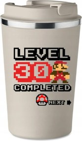 Prémium Termo Bögre bézs ajándék 30. Születésnapra Harmincas KT_391