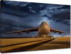 Vászonkép 60x40 Nagy repülőgép repülőtér