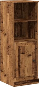 vidaXL antik fa színű szerelt fa magasszekrény 36 x 35,5 x 103,5 cm
