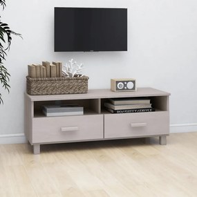 HAMAR fehér tömör fenyőfa TV-szekrény 106 x 40 x 40 cm