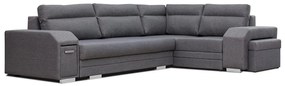 Sarokkanapé Alfredo (sötétszürke Lincoln 90) (J). 601379