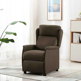 Fotel ágy Barna 67.5 x 93.5 x 101.5 cm szövet