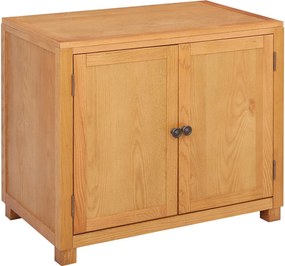 vidaXL Cabinet tárolóval ajtóval Barna 78 x 50 x 70 cm Faanyag