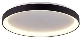 Italux Vico PLF-53675-058RC-BK-3KS4K-TRDIMM Süllyesztett mennyezeti lámpa 1x48W/LED 3000K|4000K 3900lm IP20
