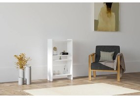 könyvespolc Pera - White