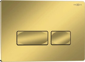 Mexen Tex 04 öblítőgomb, pezsgőarany fényes - 6104-08